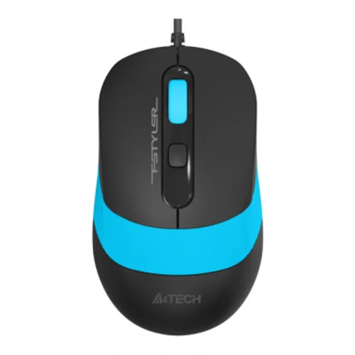 Клавиатура + мышь A4Tech Fstyler F1010 клав:чер/синий мышь:чер/синий USB Multimedia (F1010 BLUE)